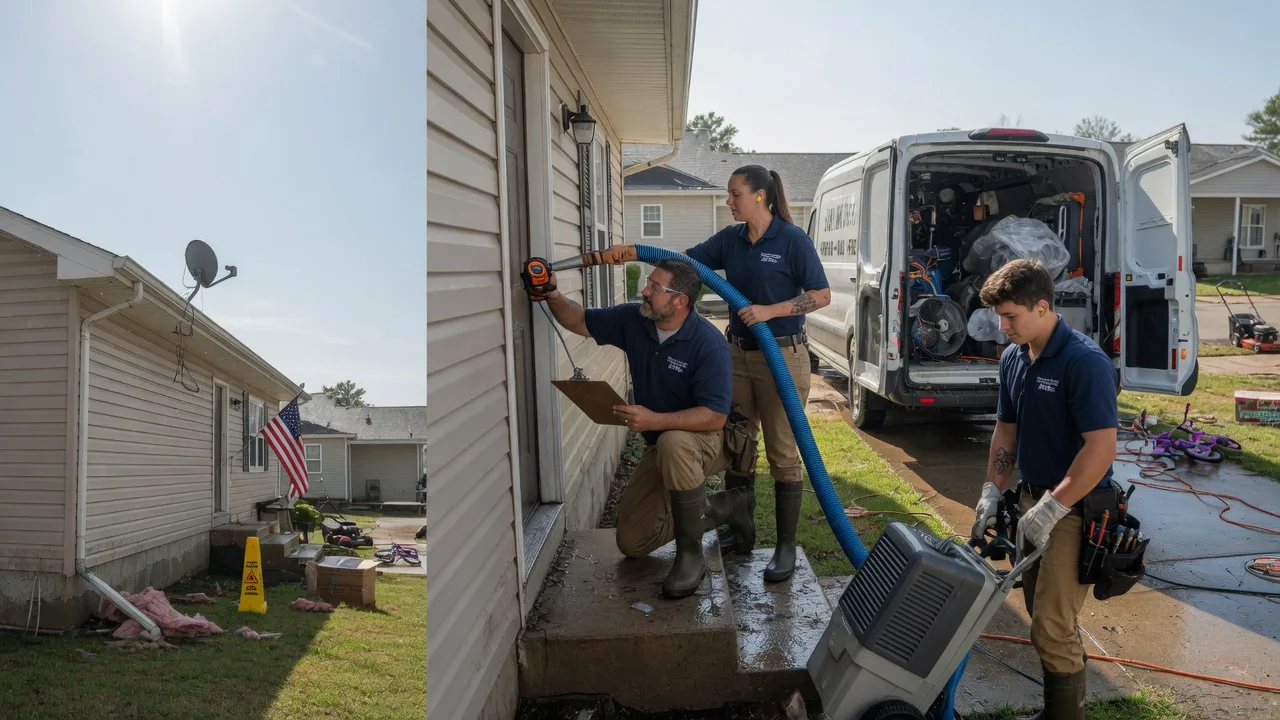 Ceiling Water Damage Restoration in Montgomery, AL near me